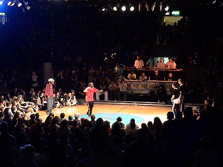 Semifinal Juste debout Scandinavia 2008. Juste Debout Scandinavia 2008.JPG