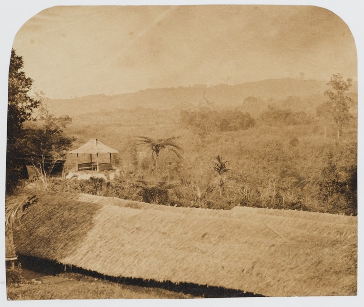 File:KITLV - 16060 - Junghuhn, Franz Wilhelm (1809-1864) - Warehouses, presumably for Cinchona of Philippean at Lembang near Bandung - circa 1860.tif