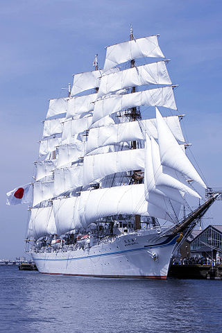 <i>Kaiwo Maru</i> (1989) Japanese four-masted training barque tall ship