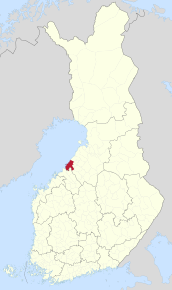 Poziția localității Kalajoki