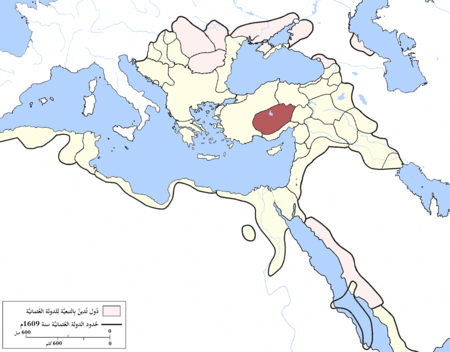 Location of Karaman Eyalet