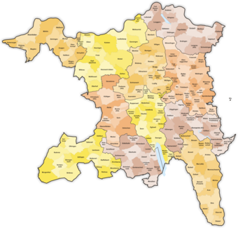 Einwohnergemeinden des Kantons