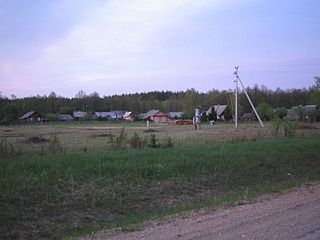 Kašėtos (Marcinkonys) Village in Alytus County, Lithuania