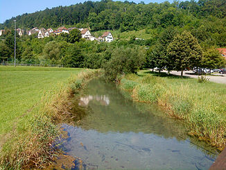 The Kessel-Aach between the source and the mouth