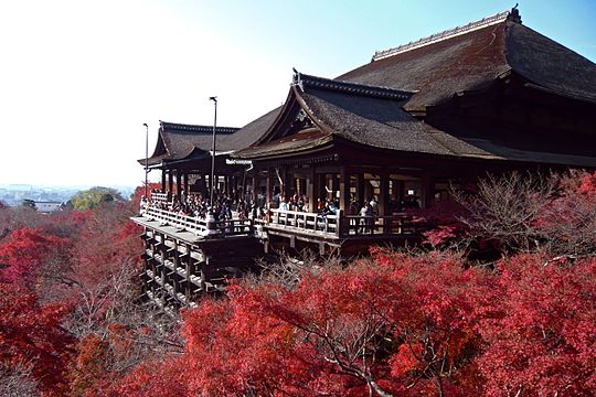Kiyomizu-dera.