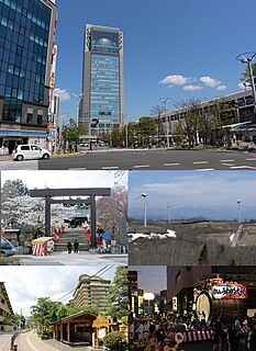 Kōriyama Core city in Tōhoku, Japan