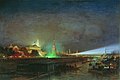 Kremlin illumination in 1883