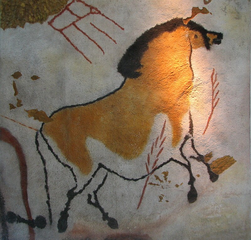 اسرار كهف Grotte de Lascaux 800px-Lascaux%2C_horse