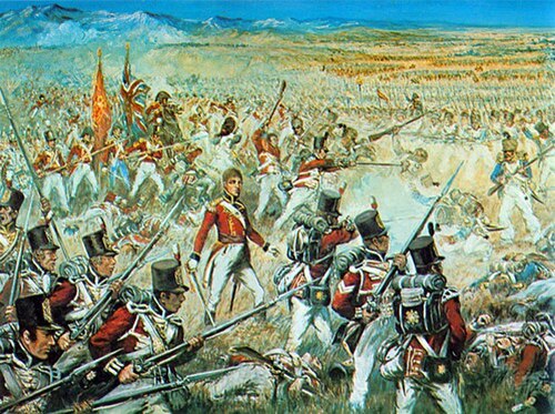 The 3rd Foot Guards at the battle of Talavera