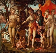 The Three Parcae (1540-1550), by Marco Bigio, in Villa Barberini, Rome Les trois Parques-Marco-Bigio.jpg