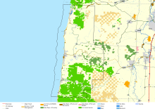 Map of Lincoln County Lincoln County.svg