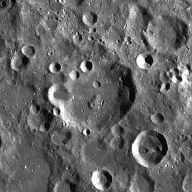 Снимок зонда Lunar Reconnaissance Orbiter.