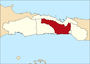 Peta lokasi Kabupaten Gorontalo