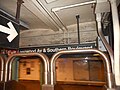 Turnstiles and the exit to Southern Boulevard.