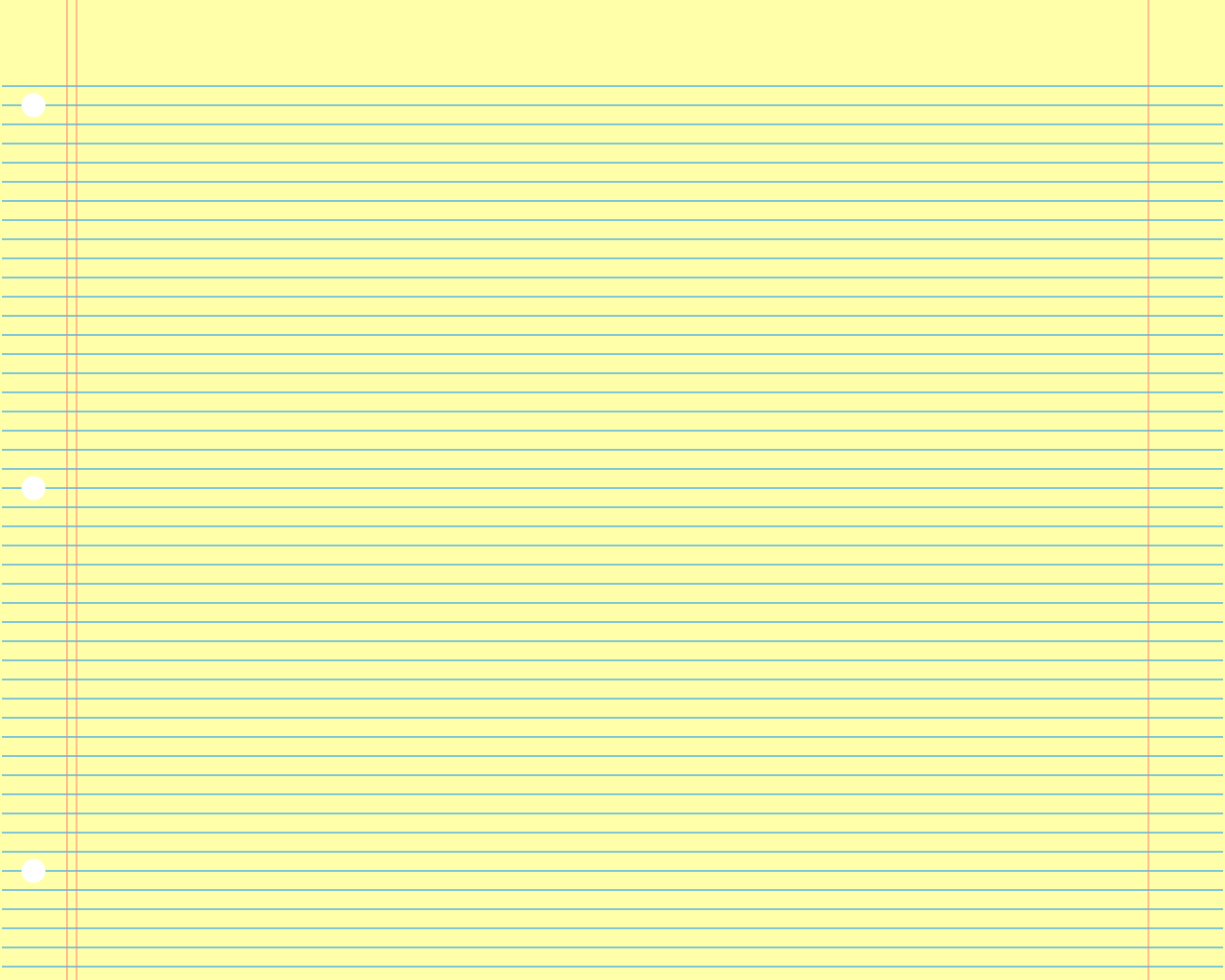 Legal Pad Paper Seamless Pattern - Simple teal lines or stripes of legal pad  paper on yellow background seamless pattern Stock Vector