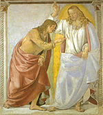 Luca signorelli, loreto, sacristie de la cure, incrédulité de san tommaso.jpg