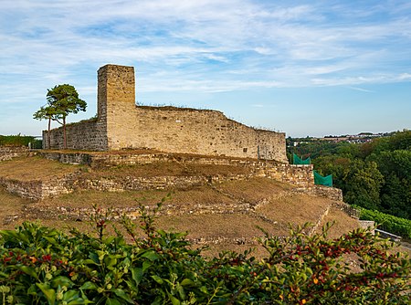 Ludwigsburg Hoheneck Burg Hoheneck Ansicht von WNW (2)