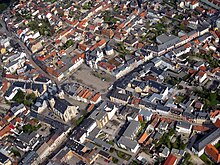 Luftbild der Innenstadt