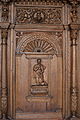 English: Panel on the west wall of the Friedenssaal in the town hall in Münster, Germany. Jude the Apostle.