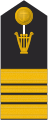 Schulterklappe Stabskapitänleutnant im Militärmusikdienst[A 4]
