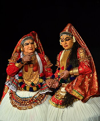 Kathakali is a classical dance form of Kerala