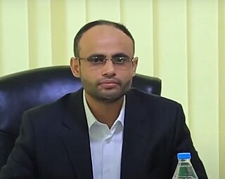 <span class="mw-page-title-main">Mahdi al-Mashat</span> Current de facto President of Yemen