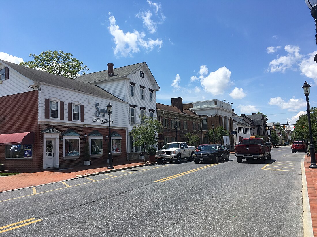 File:Main Street NB approaching Commerce Street Smyrna DE.jpeg