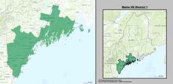 Maine US Congressional District 1 (desde 2013) .tif