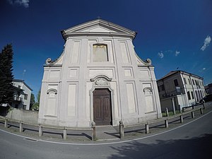 Mairano di Noviglio - Parrocchia Di S. Michele Arcangelo - panoramio.jpg