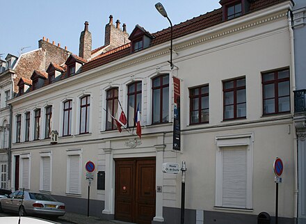 De Gaulle's birth house in Lille, now a national museum
