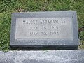 Malouf Abraham, Sr., grave marker, Canadian, TX IMG 6094.JPG