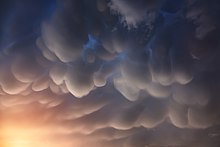 Mammatus clouds over the Nepal Himalayas Mammatus clouds in the Nepal Himalayas.jpg