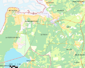 Map commune FR insee code 33527.png