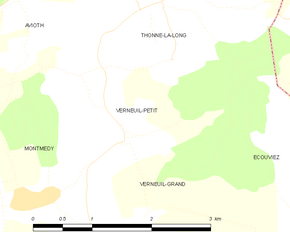 Poziția localității Verneuil-Petit