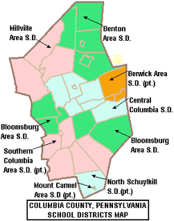 Columbia-Montour Area Vocational-Technical School School in Bloomsburg, Columbia County, Pennsylvania, United States