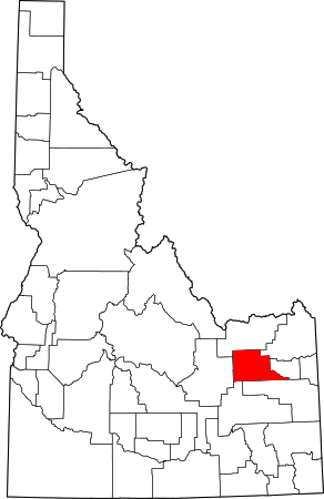Map of Idaho highlighting Jefferson County.svg