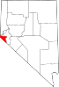 Localização do Condado de Douglas (Nevada)