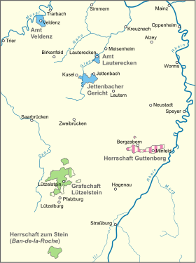 Mapa de Pfalz-Veldenz (1592) -Final-variant.svg