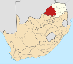 Lokalizacja w Limpopo