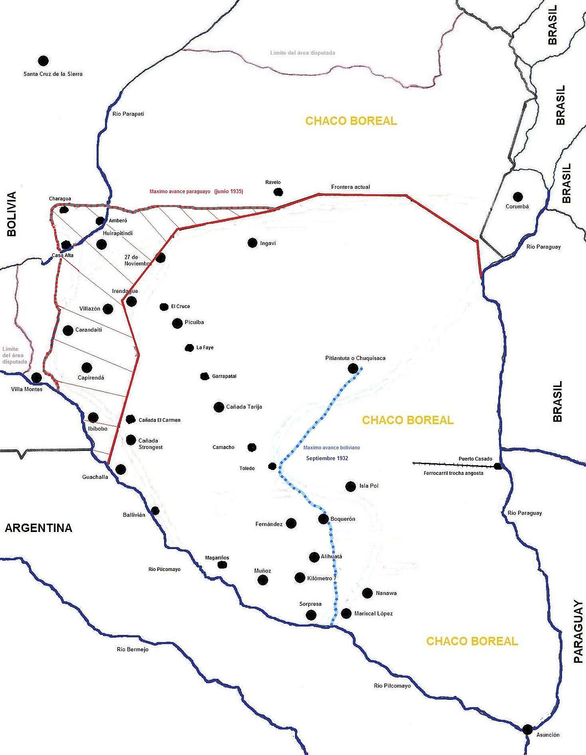 samtale Rytmisk Synes File:Mapa de la Guerra del Chaco 002.jpg - Wikimedia Commons