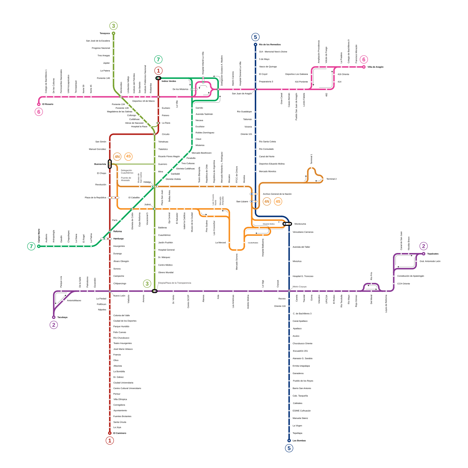 Filemapa De Las Líneas Del Metrobús De La Ciudad De Méxicosvg Wikimedia Commons 