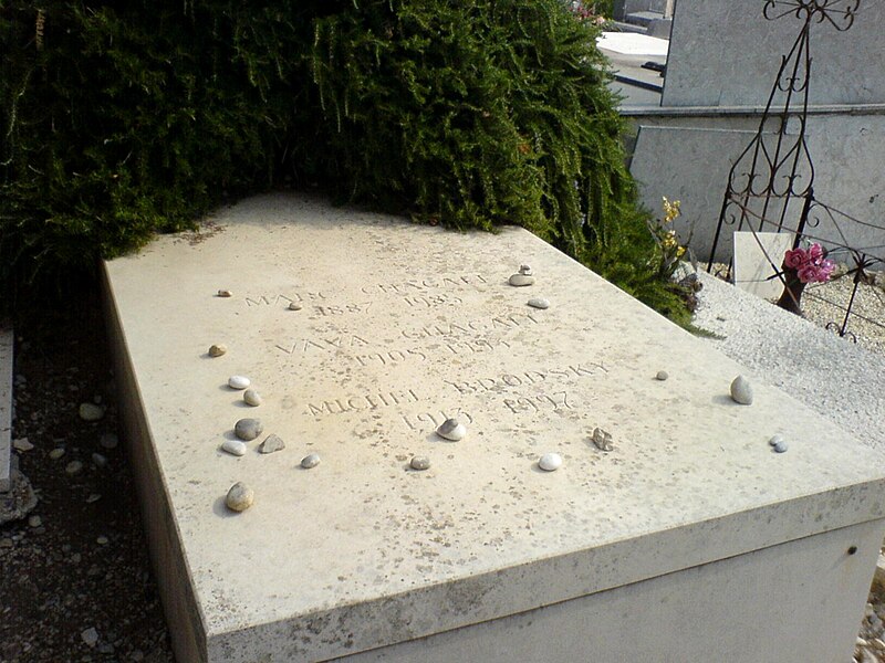 File:Marc Chagall Grave 2007.jpg