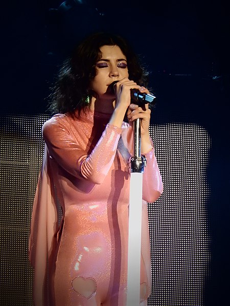 Diamandis performing at the Roundhouse, London in February 2016