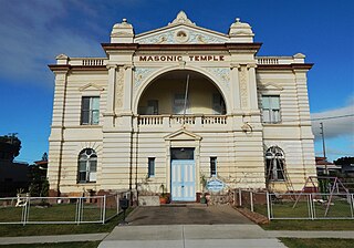 <span class="mw-page-title-main">Rockhampton Masonic Hall</span> Historic site in Queensland, Australia