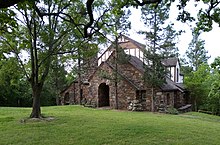 The McIlroy House at the University of Arkansas in Fayetteville. Mcilroyhouse.jpg