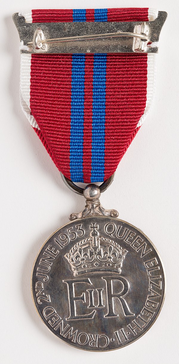 Obverse and reverse of medal