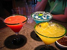 Margaritas come in a variety of flavors and colors. Memorial Day margaritas.jpg