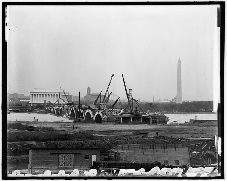 File:Memorial bridge under construction.tif