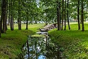 English: Miadzivežyna park. Minsk, Belarus Беларуская: Парк Мядзвежына. Мінск, Беларусь Русский: Парк Медвежино. Минск, Беларусь