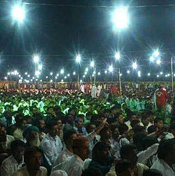 Molood festival or Milad held at Kunri